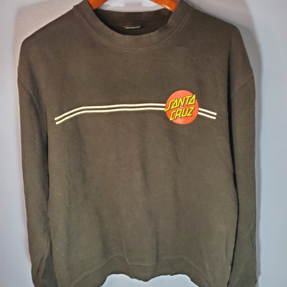 Santa Cruz Skateboarding Crewneck Sweatshirt Men Size L